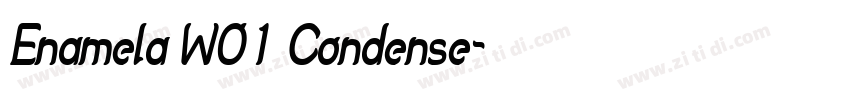 Enamela W01 Condense字体转换